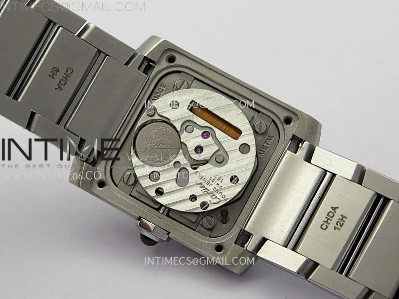 Tank Francaise Ladies 21.2mm SS 8848F 1:1 Best Edition Silver Dial on SS Bracelet Ronda Quartz V2